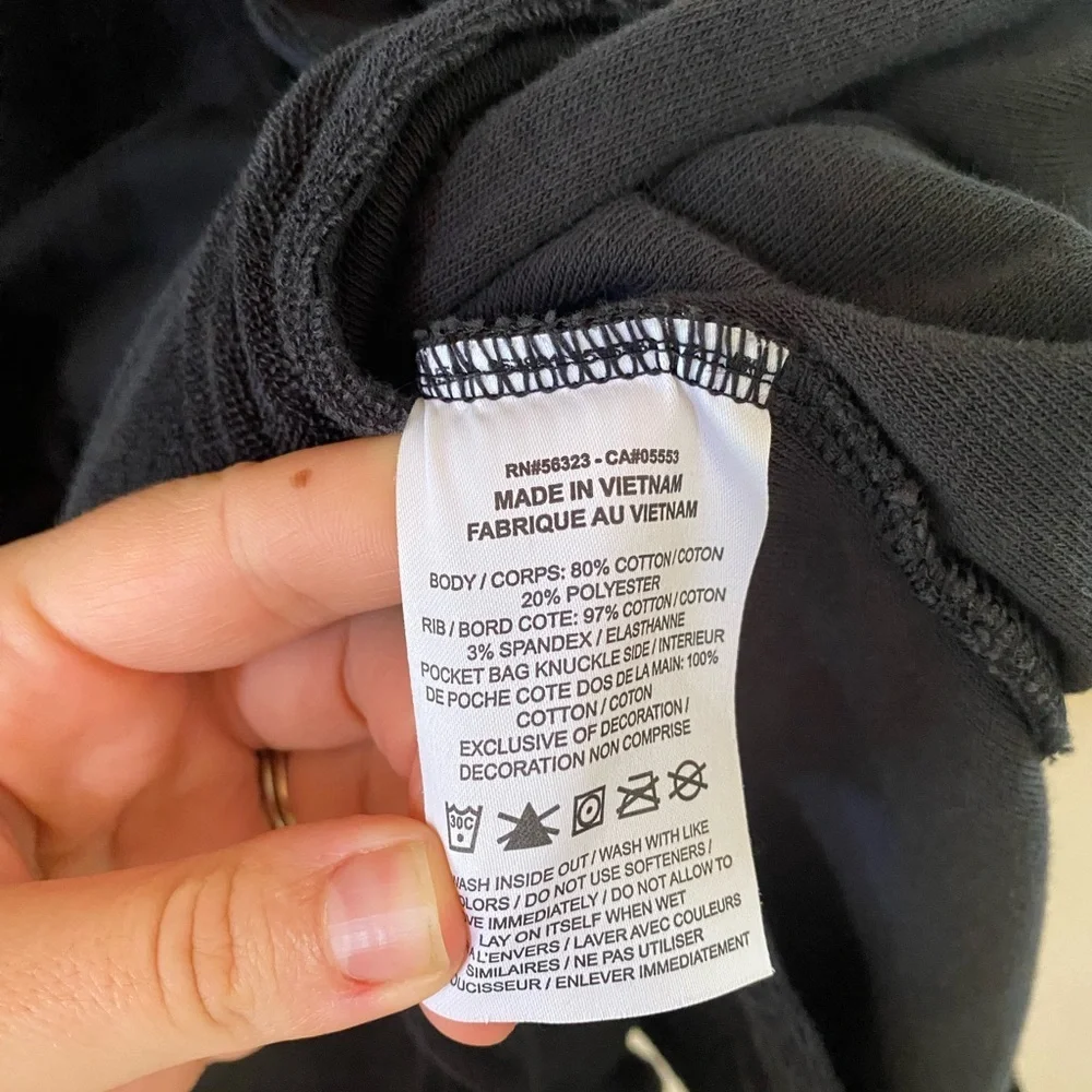Nike Girls Sportswear Black French Terry Romper One Piece Size Medium 10-12 - Picture 6 of 6